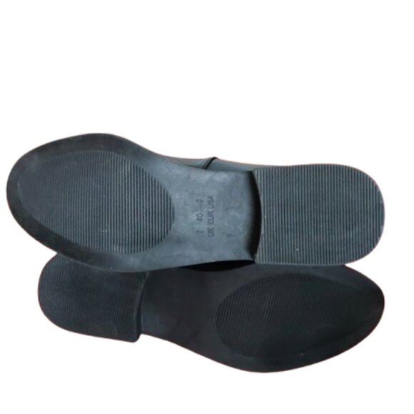 Black  Flat Shoes Size 9 - Picture 5 of 6